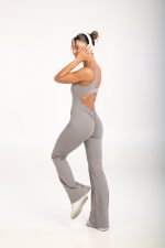 Diva Grey Jumpsuit - Image 4