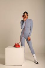 Unique Baby Blue Jumpsuit - Image 6