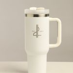 Stainless Steel Water Bottle White