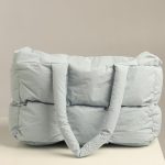 Puffy Baby Blue Bag