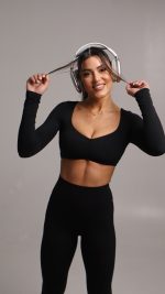 Long Sleeve Black Set