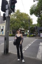 Open-back Black Jumpsuit - Image 2