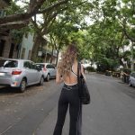 Open-back Black Jumpsuit