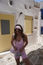 Baby Pink Seamless Playsuit - Image 2