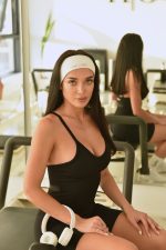 Black Seamless Playsuit - Image 3
