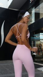 Flow Fit Baby Pink Bra - Image 3