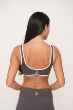 Flame Dark Grey Bra - Image 2