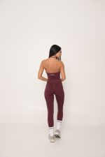 SeamPower Seamless Burgundy Legging - Image 2