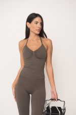SeamPower Grey Bra