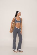 Flame Grey Flared Legging - Image 4
