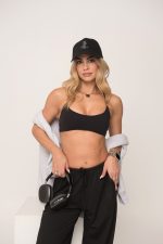 Soft Baggy Oversized Black Pants - Image 3