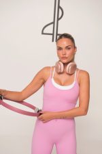 CoreForm Baby Pink Jumpsuit - Image 3