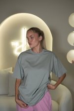 LA Oversized T-Shirt Grey