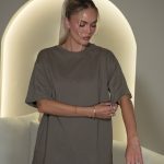 LA Oversized T-Shirt Khaki