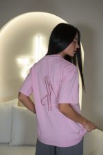 LA Oversized T-Shirt Pink