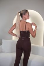 StripeFlow Brown Bra - Image 2