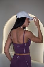 StripeFlow Mauve Bra - Image 3