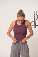 Ribbed Go-To Mauve Top - Image 2