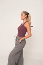 Ribbed Go-To Mauve Top - Image 3