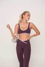 Flame Dark Mauve Bra