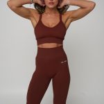 Seamless Sculpt Bra Brown