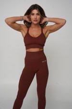 Seamless Sculpt Legging Brown - Image 6