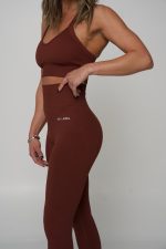 Seamless Sculpt Legging Brown - Image 2