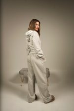 LA Oversized Joggers Grey - Image 3