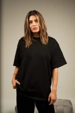 LA Oversized T-Shirt Black - Image 2