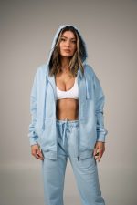 Smooth Baby Blue Joggers - Image 4