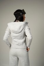 Lounge Grey Hoodie Jacket - Image 5