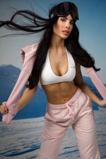 Smooth Baby Pink Joggers - Image 2