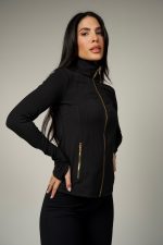 Prime Fit Black Jacket - Image 2