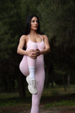 Snapsuit Baby Pink Jumpsuit - Image 5