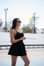 Elite Black Tennis Dress - Image 4