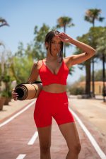 Malibu Red Shorts - Image 3