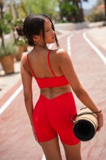 Malibu Red Shorts - Image 5