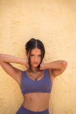 Flow Grey Lavender Bra - Image 2