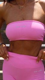 Seampower Bubble Pink Strapless Bra - Image 2