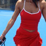Crossover Red Skirt
