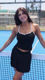 Crossover Black Skirt - Image 2