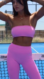 Seampower Bubble Pink Strapless Bra