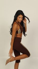 Milan Brown Bra - Image 6