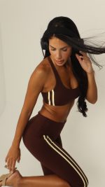 Milan Brown Bra - Image 7