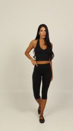 Core Capri Black Legging - Image 9