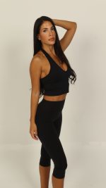 Core Capri Black Legging - Image 10
