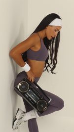 Flow Grey Lavender Legging - Image 7