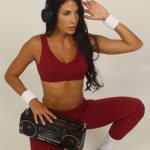 Flow Burgundy Legging