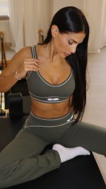 Iris Olive Bra - Image 5